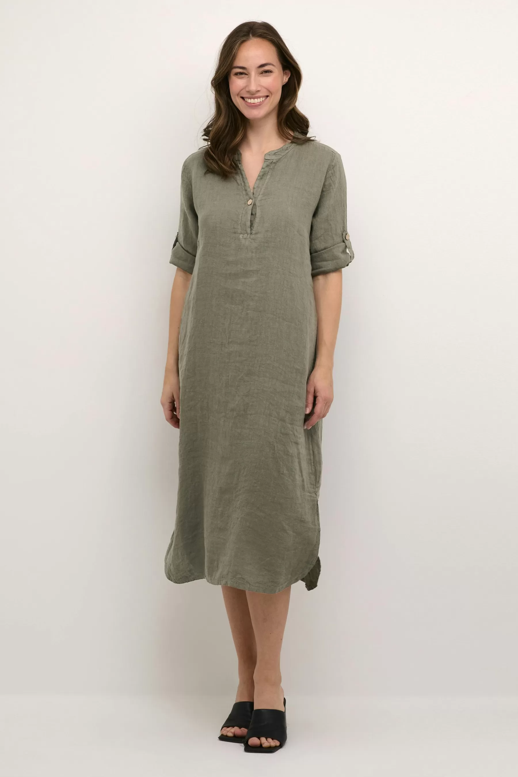 Cheap CRBellis Linen dress Dresses