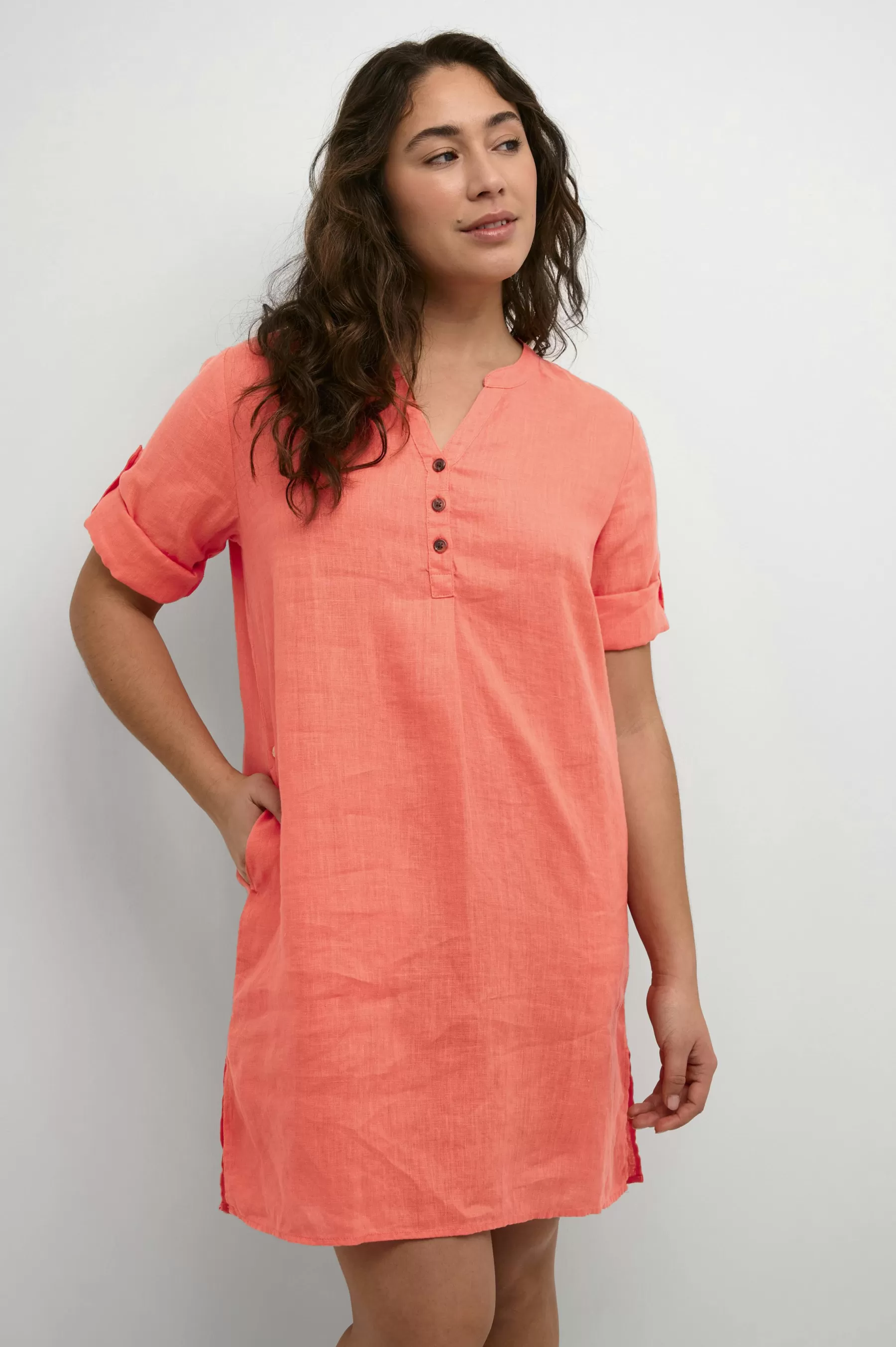 Store CRBellis Linen Dress Dresses