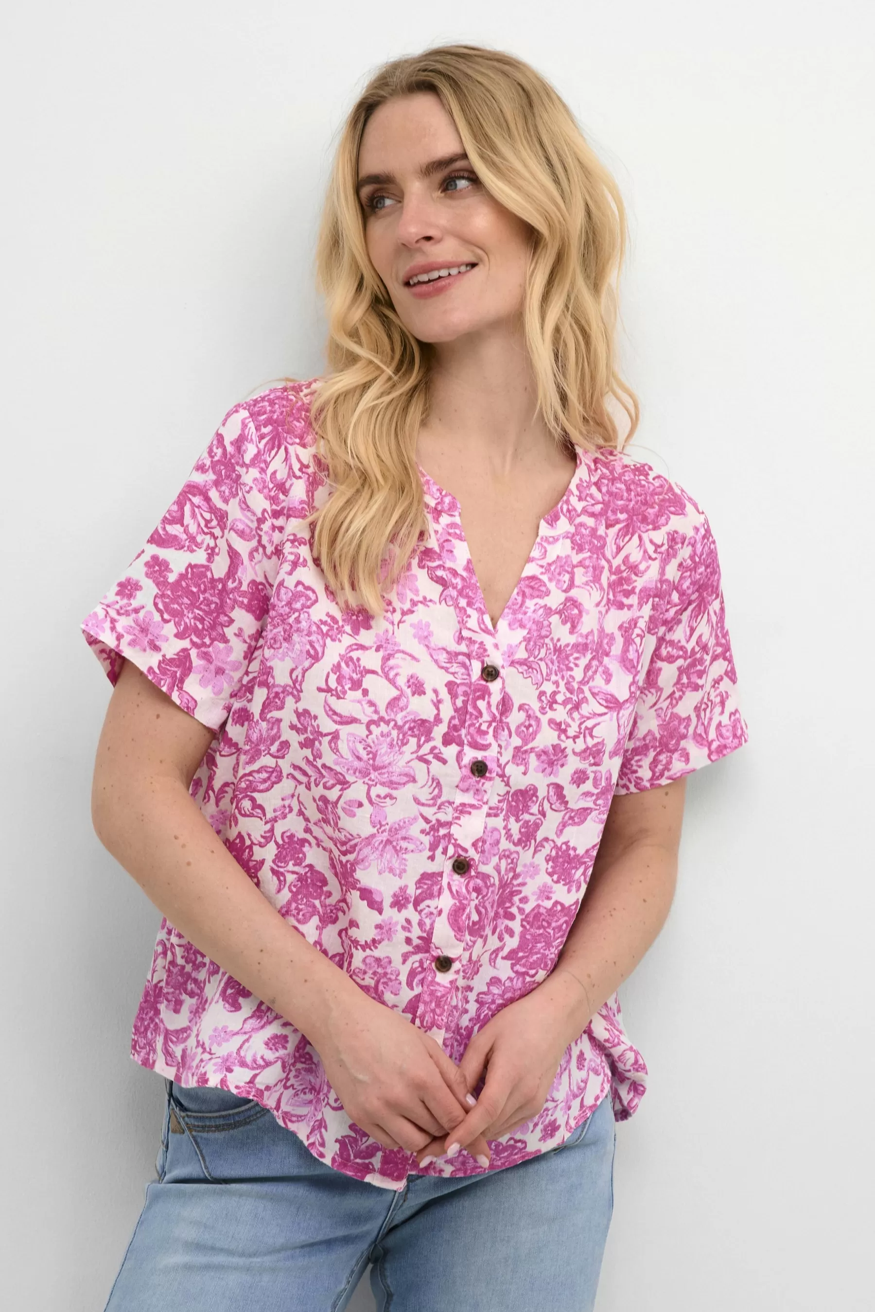 Cheap CRBellis Linen shirt Shirts & Blouses