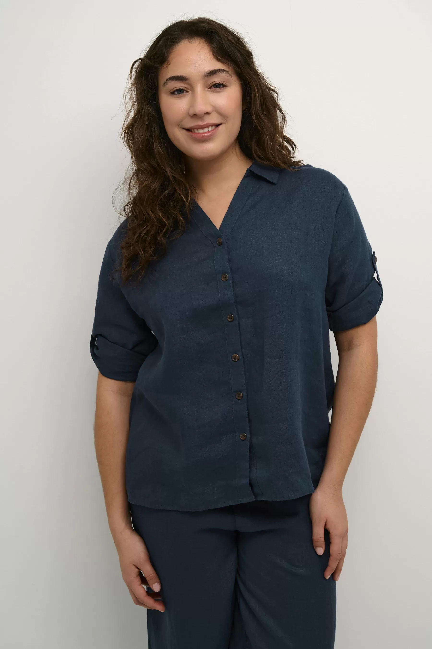 Clearance CRBellis Linen Shirt Shirts & Blouses