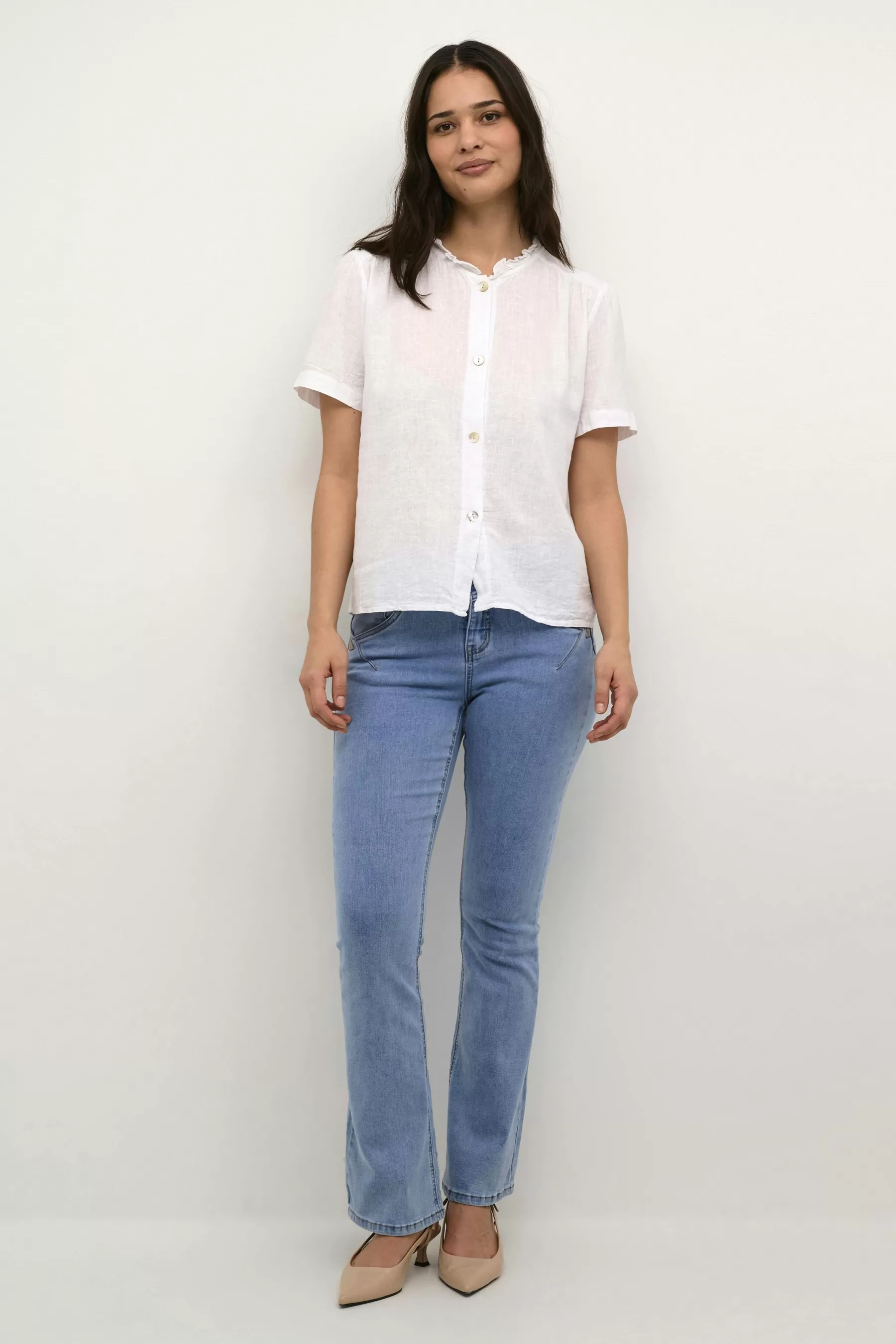 Outlet CRMellis Linen blouse Shirts & Blouses