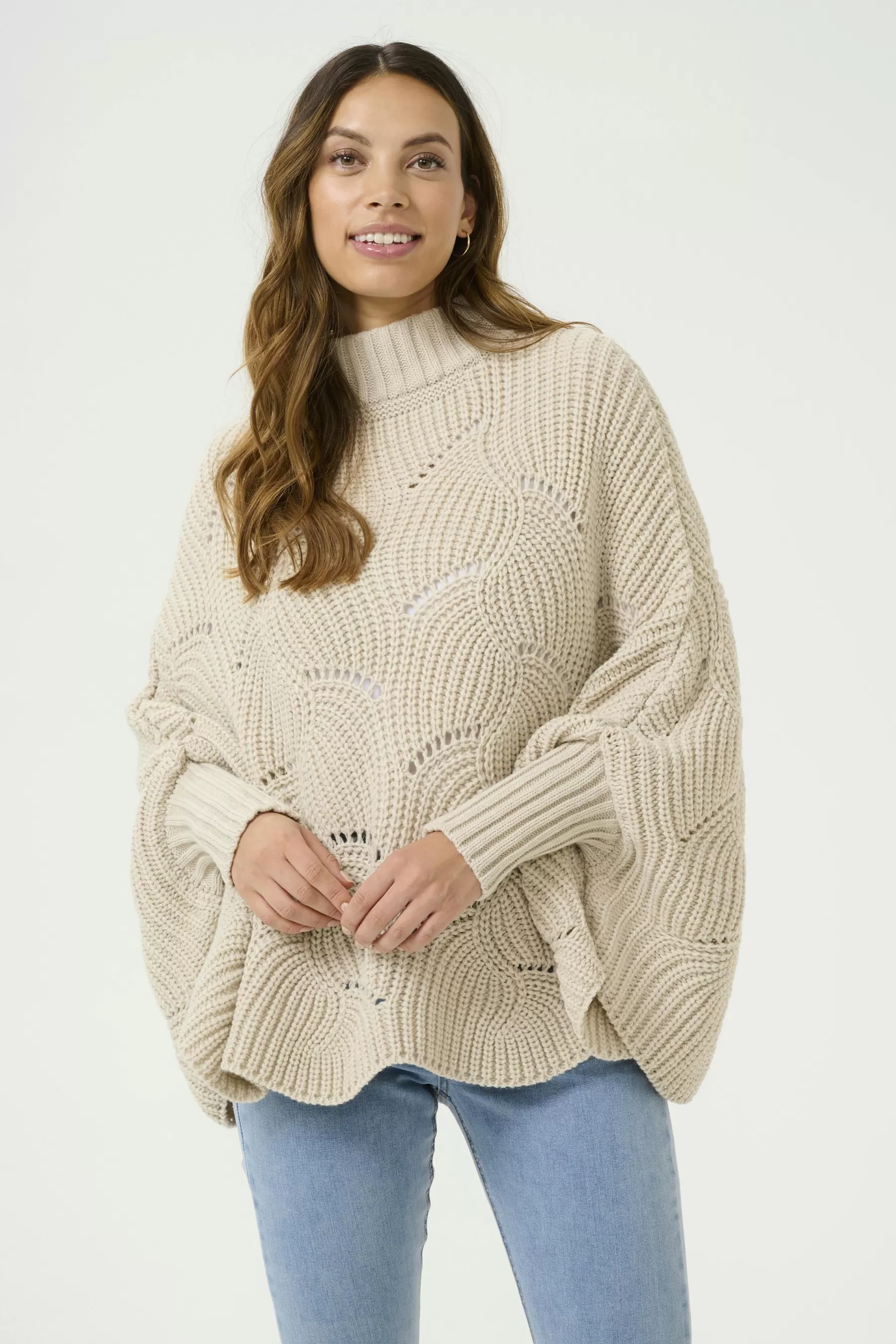 Shop CRMistletoe Poncho Knitwear & Cardigans