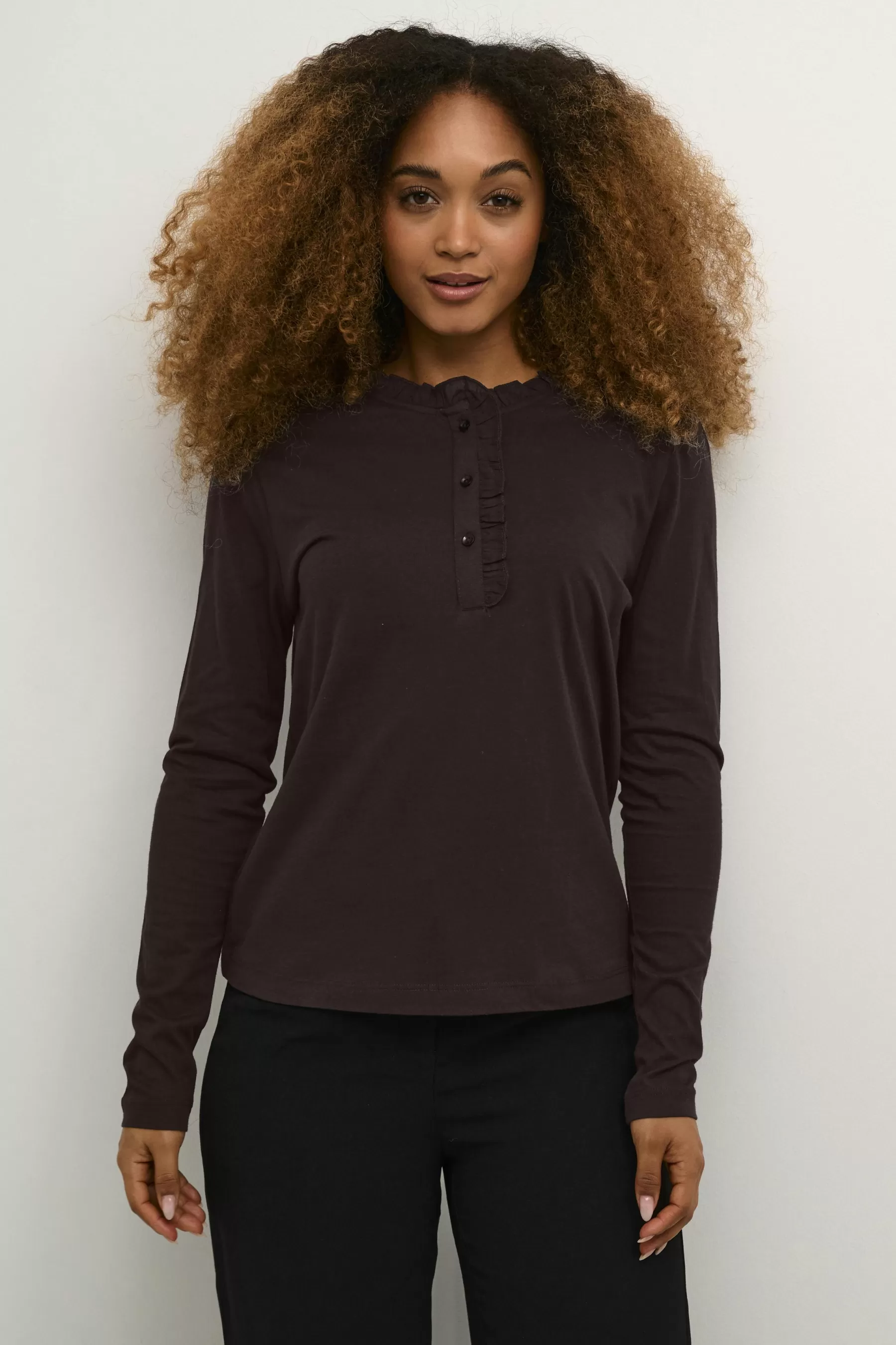 Cheap CRNaia Long sleeved T-shirt Tops & T-shirts