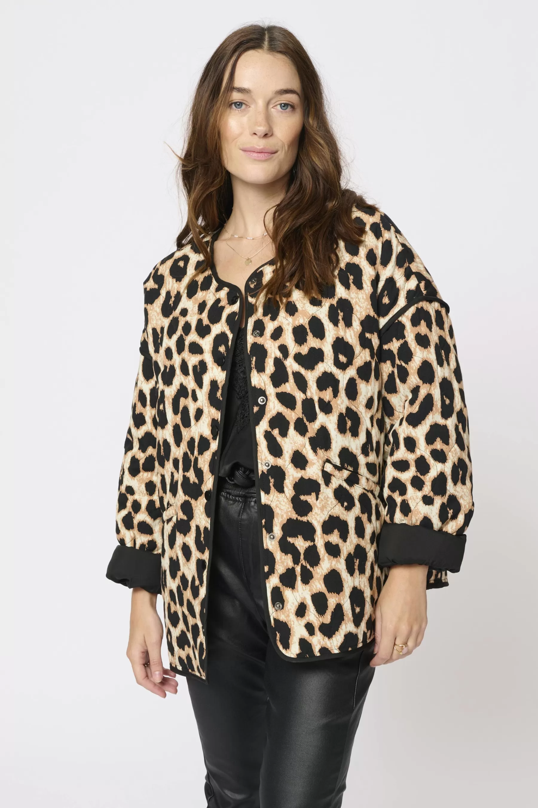 Clearance CROtiva Leopard jacket Coats & Jackets