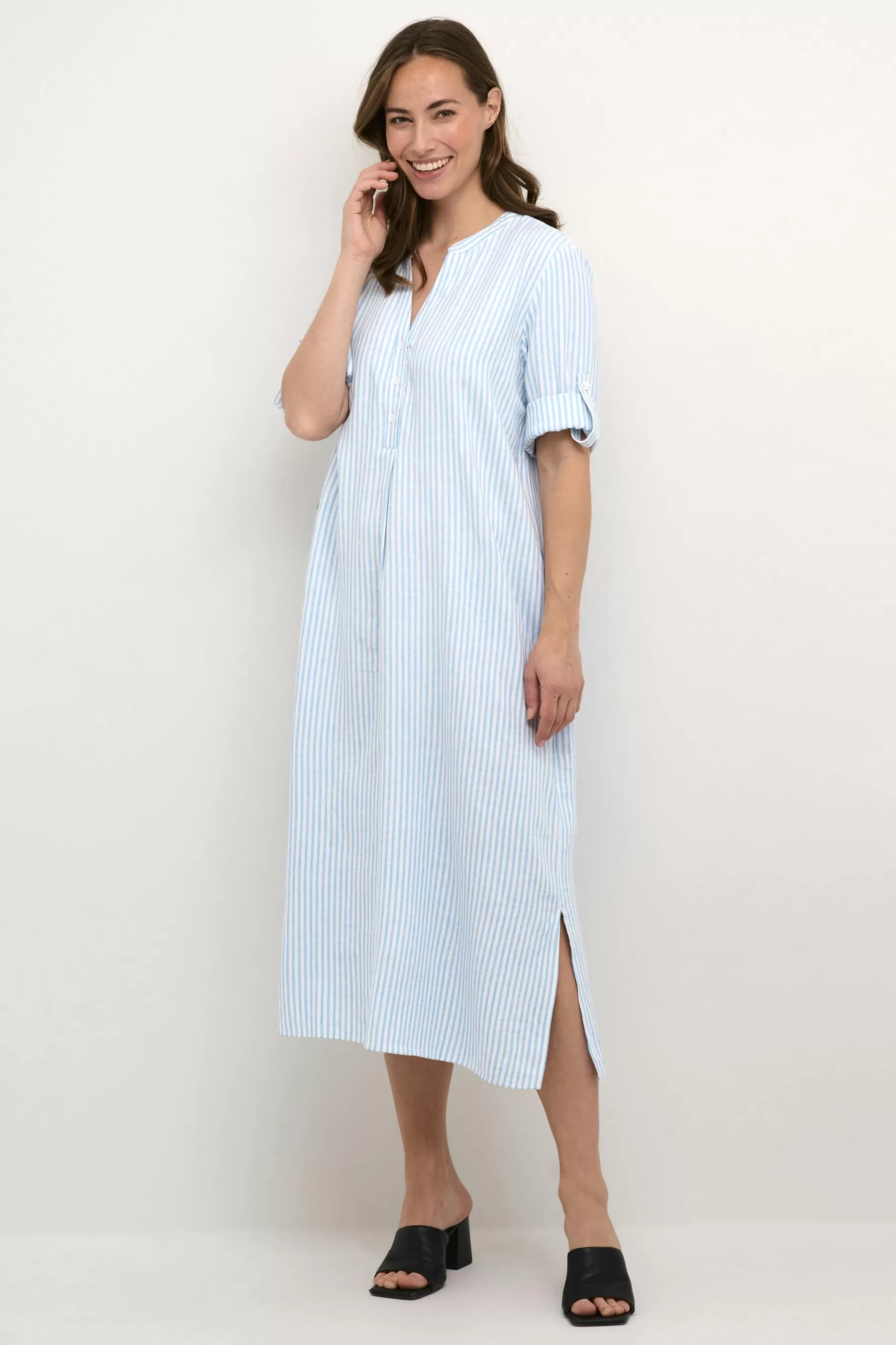 Best CRVenta Linen Dress Dresses