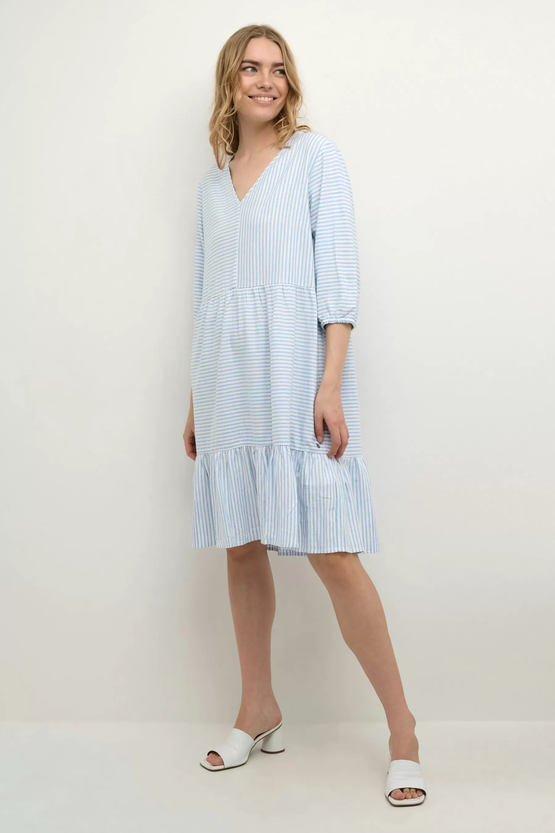 Discount CRVenta Linen Dress Dresses