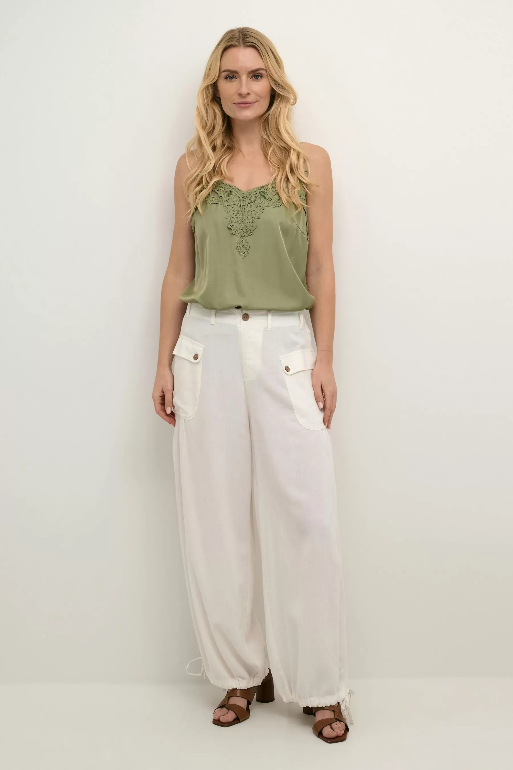 Outlet CRVenta Linen Trousers Trousers